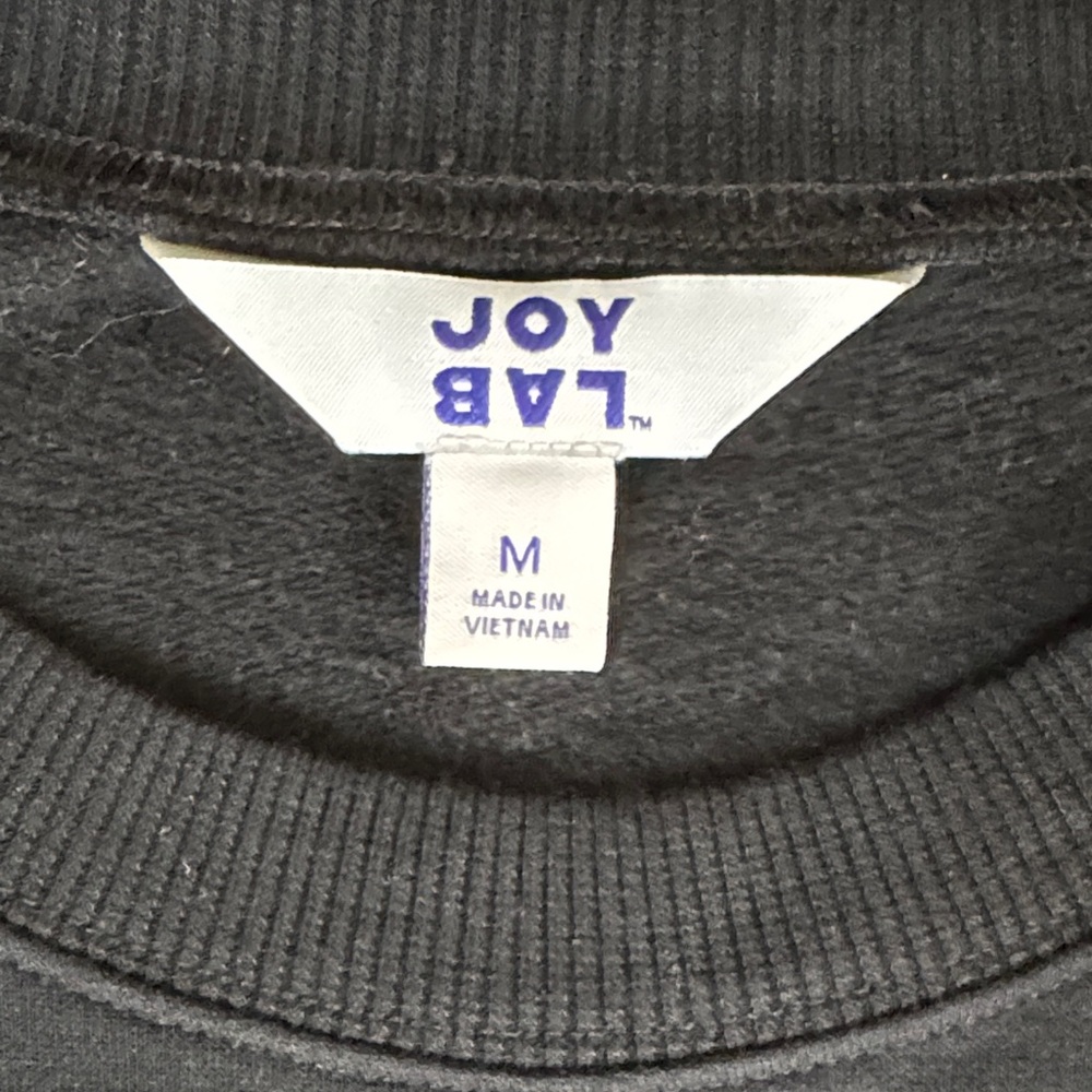 JoyLab Black Sweatshirt - Picture 3 of 4
